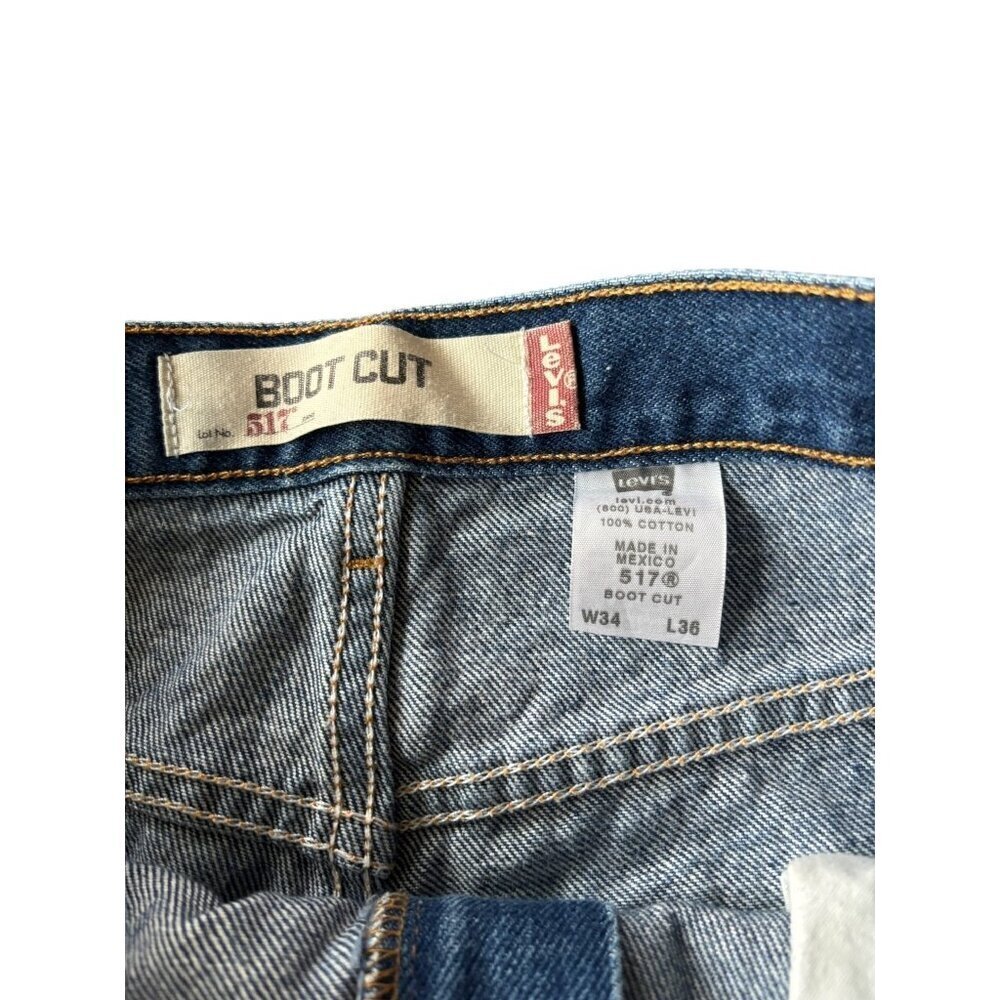 Levi's Men's 517 Boot Cut Jeans - Picture 4 of 9